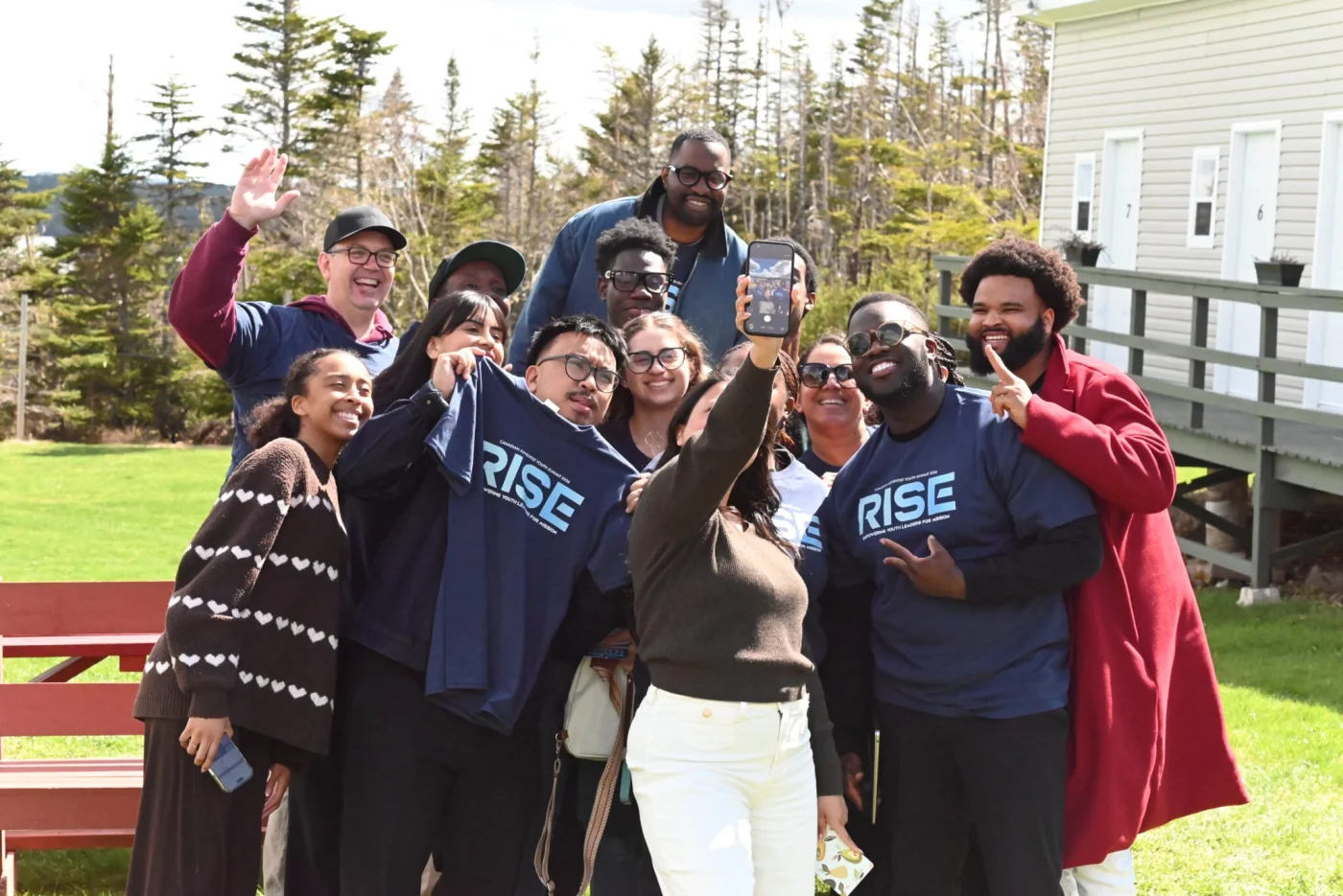 Young adults at the youth summit